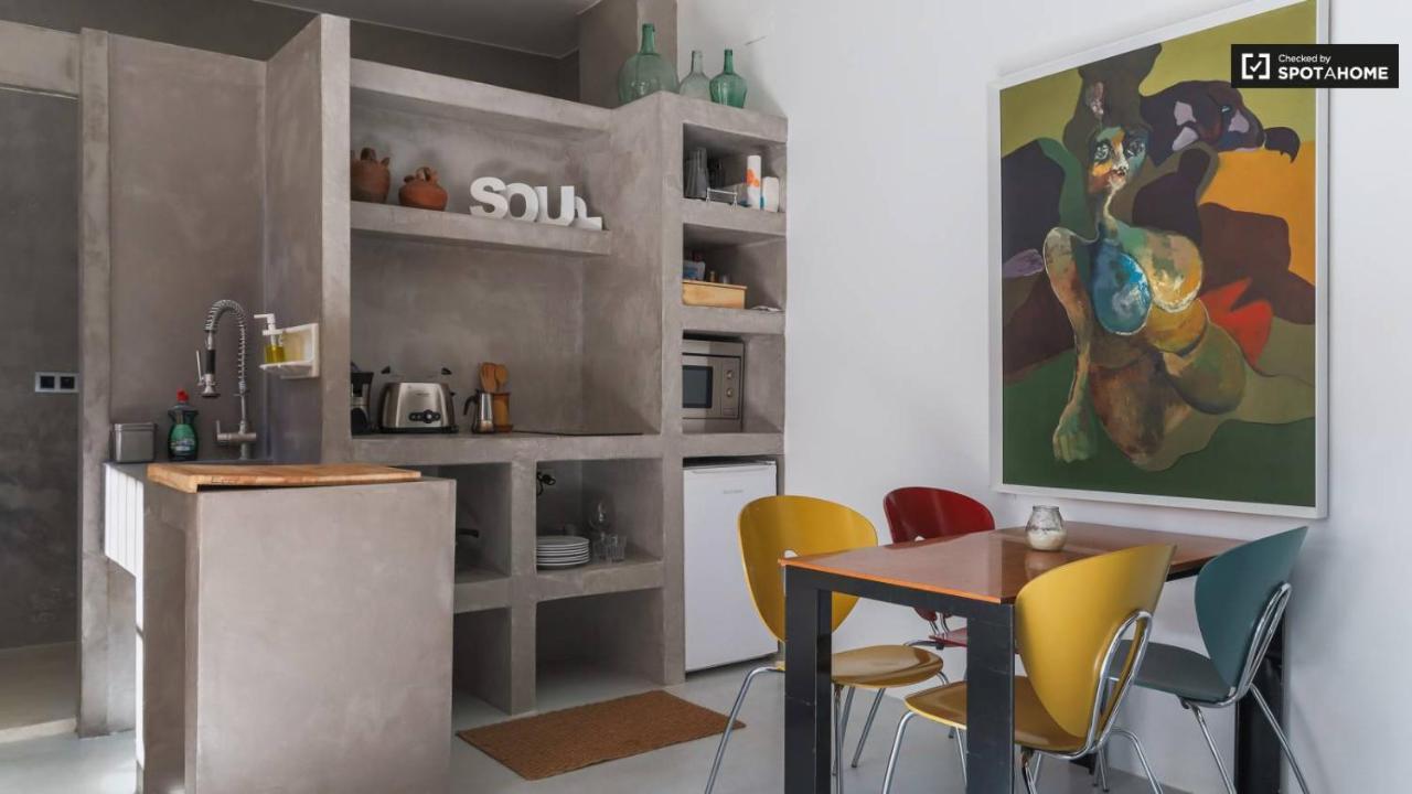 Casita Artista En Bello Edificio Barrio Ruzafa Valencia Ngoại thất bức ảnh